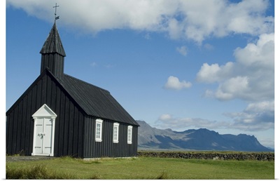 Small local church, Budir, Iceland