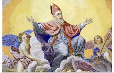 St. Nicolas Ascends To Heaven, Bishop Of Myra, St. Nicolas De Veroce, France