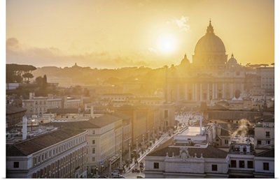 St. Peter's Basilica, The Vatican, Rome, Lazio, Italy, Europe