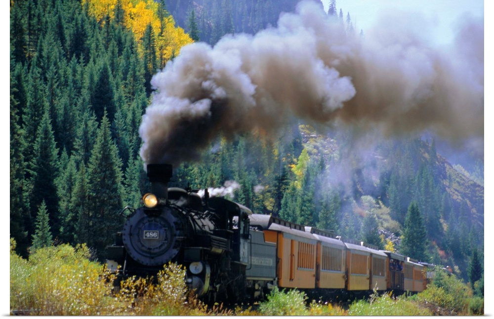 Steam train, Durango
