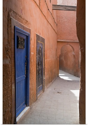 Street in the Souk in the Medina, Marrakech, Morocco