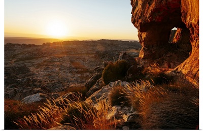 Sunrise At Wolfberg Arch, Cederberg Mountains, Western Cape, South Africa