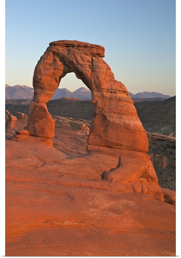 Sunset at Delicate Arch, Arches National Park, Moab, Utah
