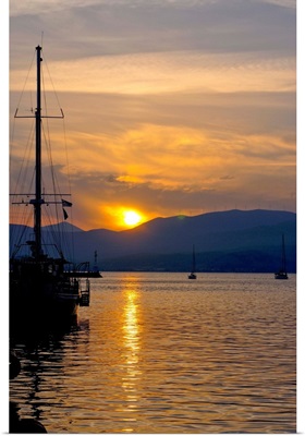 Sunset, Nafplio, Peloponnese, Greece