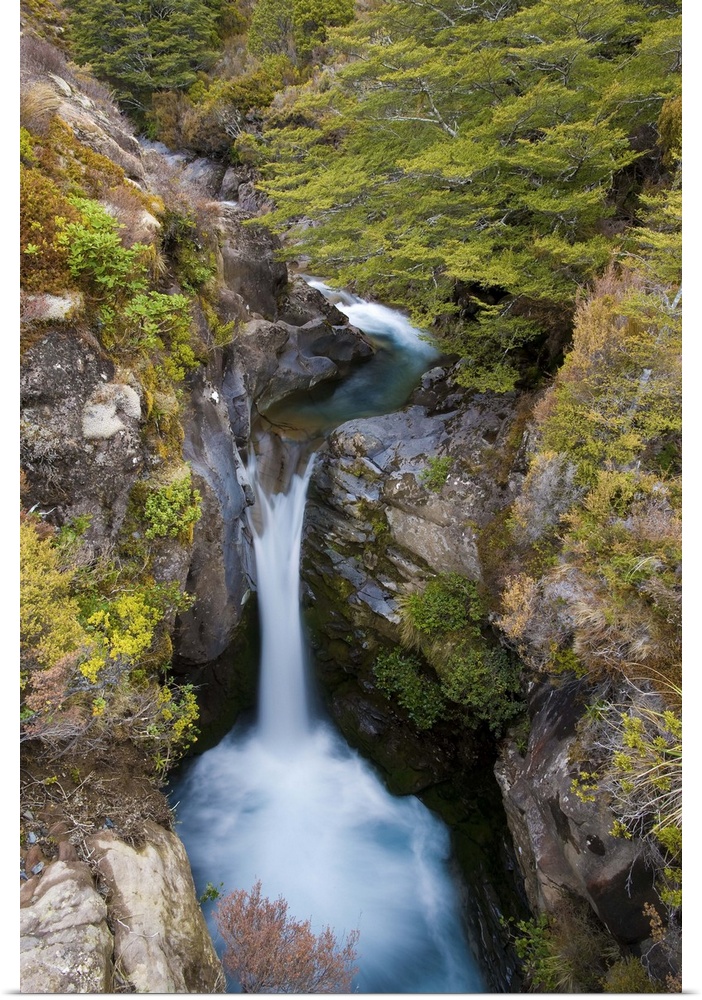 Taranaki Falls, Tongariro National Park, North Island, New Zealand