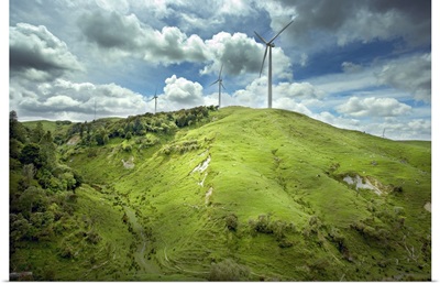 Te Apiti Wind Farm, Manawatu, North Island, New Zealand