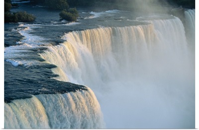 The American Falls at the Niagara Falls, New York State