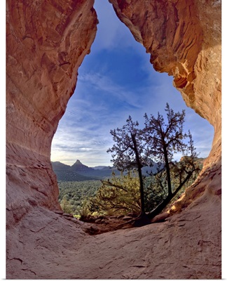 The Birthing Cave On The Side Of Mescal Mountain, Sedona, Arizona