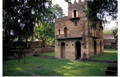 The Pavilion of Delight built for King Fasilidas, Gondar, Ethiopia, Africa