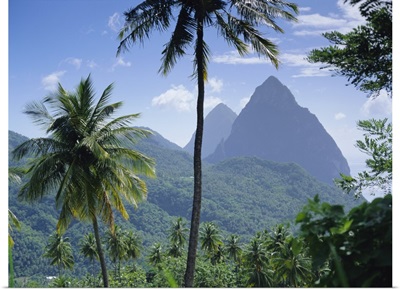 The Pitons, St. Lucia, Caribbean, West Indies
