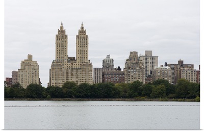 The San Remo Building, Upper West Side, from Central Park, Manhattan, NYC