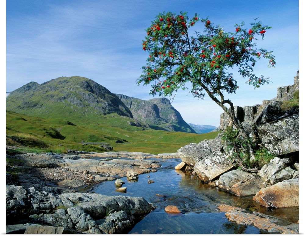 The Three Sisters of Glencoe, Highland region, Scotland