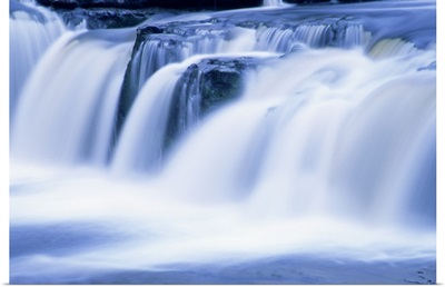Upper Falls, Aysgarth, Wensleydale, Yorkshire, England, UK