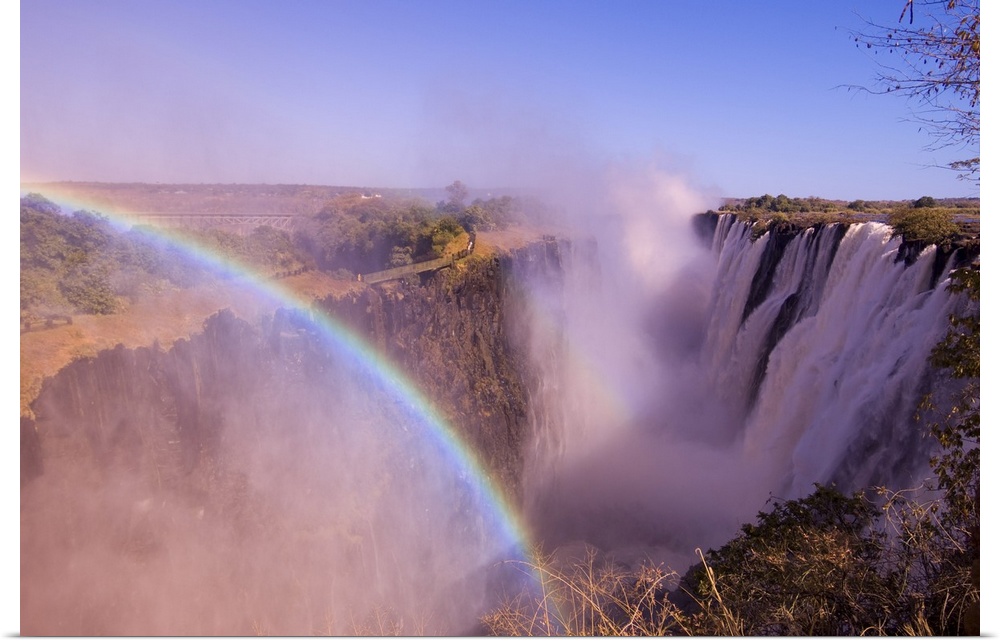 Victoria Falls, UNESCO World Heritage Site, Zambesi River, Zambia, Africa