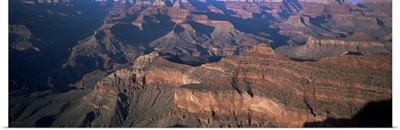 View from Yavapai Point, in evening light, Grand Canyon, Arizona