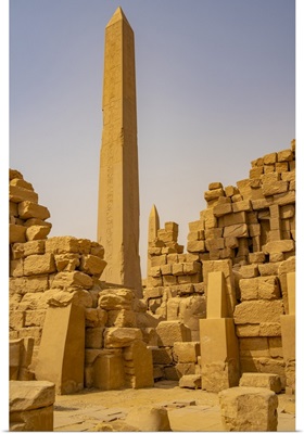 View Of Obelisk Of Hatshepsut, Karnak Temple Complex, Near  Luxor, Thebes, Egypt
