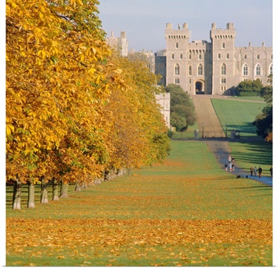 Windsor Castle in autumn, Berkshire, England
