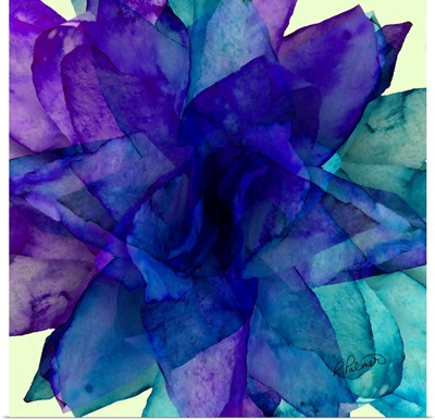 Purple Blue Teal Paper