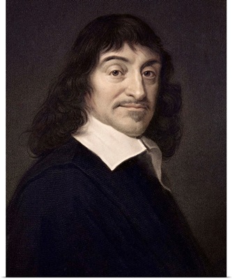 1649 Rene Descartes portrait philosopher