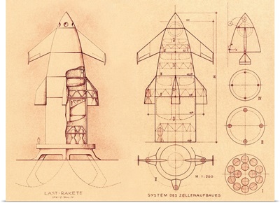 1951 space shuttle design