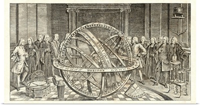 Armillary sphere, 18th Century artwork