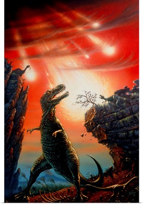 Artist's impression of Tyrannosaurus rex