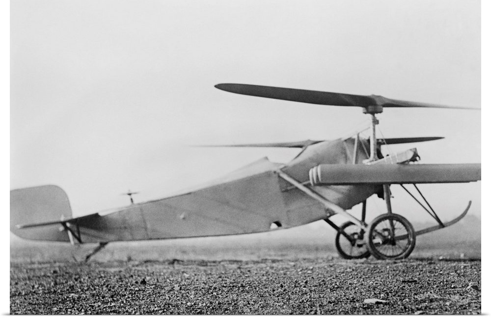 Berliner helicopter. This helicopter was invented by the German Emile Berliner (1851-1929), possibly as early as 1909. By ...