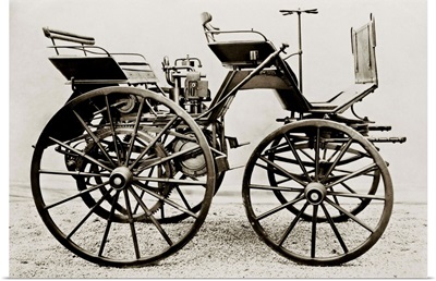 Early car, 1886 Daimler