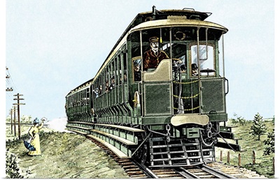 Early electric train