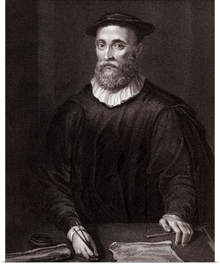 John Knox (1505-1572), Scottish clergyman. Knox was born at Haddington in East Lothian, Scotland, and educated at the Univ...