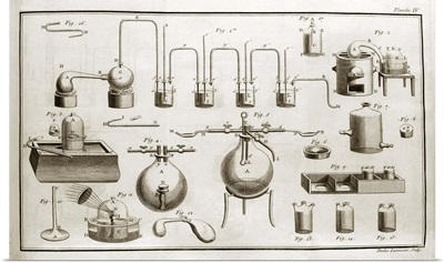 Lavoisier equipment, 1787