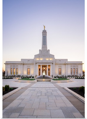 Indianapolis Indiana Temple, the Way to the Temple, Carmel, Indiana