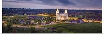 Kansas City Missouri Temple Panorama, Kansas City, Missouri