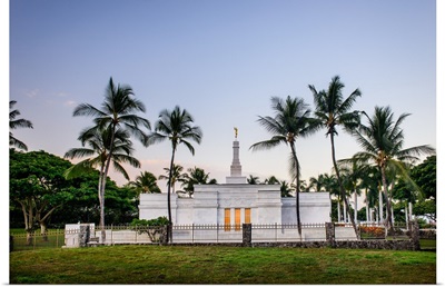 Kona Hawaii Temple, East of Gate, Kailua, Hawaii