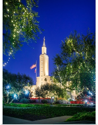 Los Angeles California Temple, Christmastime, Los Angeles, California