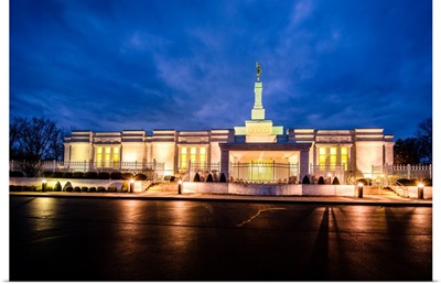 Louisville Kentucky Temple, Twilight, Crestwood, Kentucky