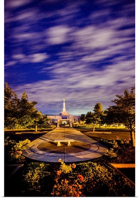 Medford Oregon Temple and Stars, Central Point, Oregon