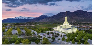 Mount Timpanogos Utah Temple, Nestled in the Mountains, American Fork, Utah