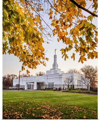 Nashville Tennessee Temple, Fall Trees, Franklin, Tennessee