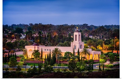 Newport Beach California Temple, From the Hill, Newport Beach, California