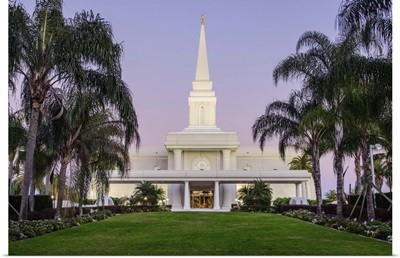 Orlando Florida Temple, Twilight Skies, Windermere, Florida