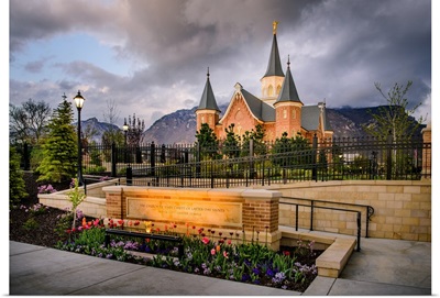 Provo City Center Temple, West Entrance, Provo, Utah