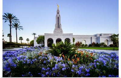 Redlands California Temple, Blooming Garden, Redlands, California