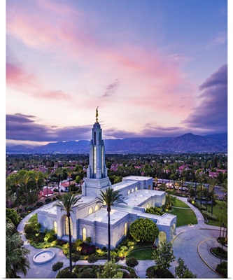 Redlands California Temple, Stunning Skies, Redlands, California