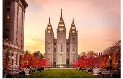 Salt Lake Temple, Christmas, Salt Lake City, Utah