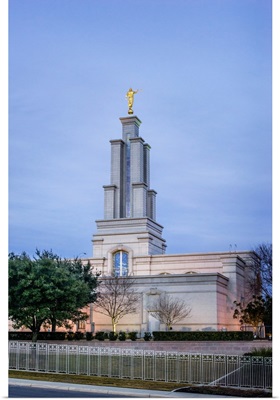 San Antonio Texas Temple, Spire at Sunset, San Antonio, Texas