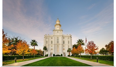 St George Utah Temple, Fall forward