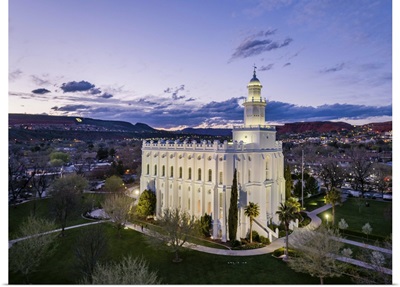 St. George Utah Temple, Twilight City, St. George, Utah