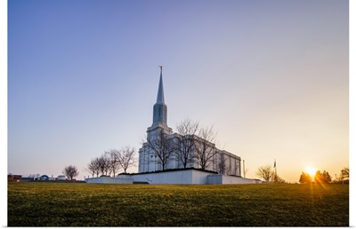 St. Louis Missouri Temple, Sunset, Town and Country, Missouri