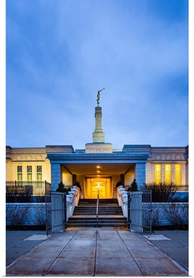 St. Paul Minnesota Temple, Front Entrance, Oakdale, Minnesota